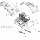 V17XDAAA/XTAAA - CROSS COUNTRY/TOURING ALL OPTIONS Engine, engine mounting - v17xdaaa  /  xtaaa all o...