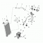 V17FTA/FTB - OCTANE ALL OPTIONS Engine, cooling asm. 1 - v17fta  /  ftb all option...