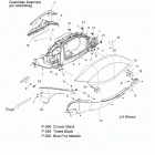 V17VTAAV - VISION ALL OPTIONS Body, saddlebag asm. - v17vtaav all options (80004...