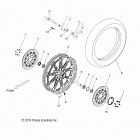 V16YW36/UW36 - MAGNUM/MAGNUM X-1 ALL OPTIONS Wheels, front - v16yw  /  uw36 all options (49vicw...