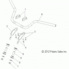 V16GB36 - VEGAS ALL OPTIONS Steering, handlebar mounting - v16gb36 all options...