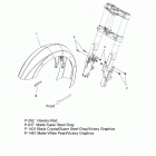 V16YW36/UW36 - MAGNUM/MAGNUM X-1 ALL OPTIONS Body, fender, front - v16yw36  /  uw36 all options...