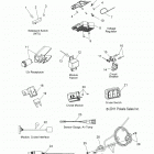 V16DB/DW/TW36 - CROSS COUNTRY/TOURING ALL OPTIONS Electrical, switches, sensors and components 2 - v...