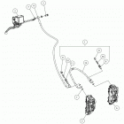 V16EZBRRBB/CB - EMPULSE TT Brakes, brake line and components, front - v16ezbr...