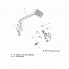 V16XB36EU - JACKPOT INTL Brakes, brake pedal and rear master cylinder - v16...