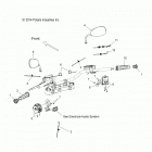 V16DA36 - CROSS COUNTRY 8 BALL ALL OPTIONS Steering, handlebar asm. and controls - v16da36 al...