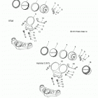 V16HA36/HS36 - HAMMER 8 BALL INTL/HAMMER S ALL OPTIONS Electrical, speedometer  /  tach - v16ha36  /  hs3...