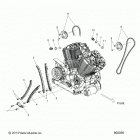 V16LB36/LW36 - GUNNER ALL OPTIONS Engine, camchain - v16lb36  /  lw36 all options (8...
