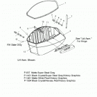 V16YW36/UW36 - MAGNUM/MAGNUM X-1 ALL OPTIONS Body, saddlebag asm., bin - v16yw36  /  uw36 all o...