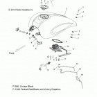 V15HA36/HR36/HS36 - HAMMER 8 BALL/SPORT INTL Body, fuel tank - v15ha36  /  hs  /  hr36 (49vicfu...