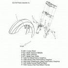 V15CW/DB/DW/TW36 - CROSS COUNTRY/TOURING ALL OPTIONS Body, fender, front - v15dcw  /  db  /  dw  /  tw3...