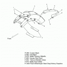 V15CW/DB/DW/TW36 - CROSS COUNTRY/TOURING ALL OPTIONS Body, fender, rear - v15cw  /  db  /  dw  /  tw36 ...