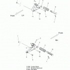 V15HA36/HR36/HS36 - HAMMER 8 BALL/SPORT INTL Chassis, footpegs - v15ha36  /  hr  /  hs36 (80010...