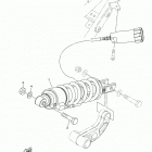 TRACER 900 GT (MTT9GTKB/MTT9GTKCB) Задняя подвеска