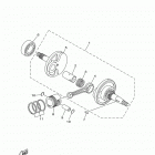 TTR50E (TTR50EL) Коленчатый вал и Поршень