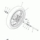 TRACER 900 GT (MTT9GTKB/MTT9GTKCB) Переднее колесо