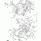 YZ250  (YZ250J2) Картер двигателя