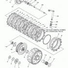 WR250FK Сцепление