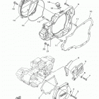 YZ250  (YZ250J2) Крышка картера двигателя