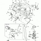 MT10  (MT10MB/MT10MCL/MT10ML/MT10MCB) Топливный бак
