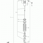 YZ85  (YZ85M) Задний рычаг подвески