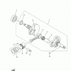 TTR110E (TTR110EL) Коленчатый вал и Поршень