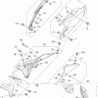 YZ250FX  (YZ250FXK) Боковые обтекатели