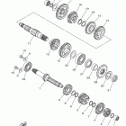 YZ85  (YZ85M) Трансмиссия