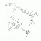 WR250FK Вал переключения