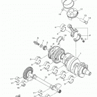 MT10  (MT10MB/MT10MCL/MT10ML/MT10MCB) Коленчатый вал и Поршень