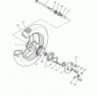 PW50  (PW50M2) Переднее колесо