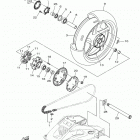 MT10 (MT10JCGY/MT10JL/MT10JGY/MT10JCL) Переднее колесо