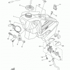 YZ125 (YZ125K2) Топливный бак