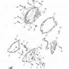 TTR230  (TTR230M) Крышка картера двигателя