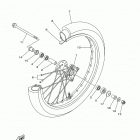TTR125LE  (TTR125LEM) Переднее колесо
