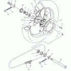 WR250FK Переднее колесо