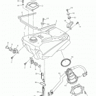 WR250FK Топливный бак