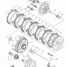YZ85  (YZ85M) Сцепление