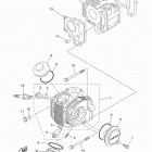 TTR50E (TTR50EL) Головка цилиндров