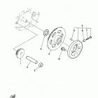TTR230  (TTR230M) Муфта стартера