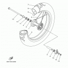 TW200  (TW200M1C/TW200M1) Переднее колесо