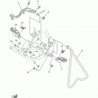 YZ85  (YZ85J) Подножки