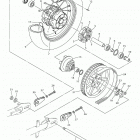 BOLT (XVS95CHCB/XVS95CHB) Переднее колесо