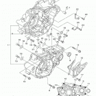 WR250FK Картер двигателя