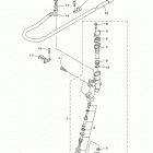 WR250FK Задний торм цилиндр