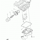 XSR700  (XSR700MW/XSR700MCW) Масляный фильтр