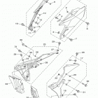 YZ450FX  (YZ450FXJ) Боковые обтекатели