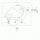 BOLT  (XVS95CJCB/XVS95CJB) Сиденье