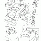 MT09  (MT09JCR/MT09JGY/MT09JB/MT09JCGY/MT09JR/MT09JCB) Топливный бак