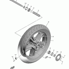 STAR ELUDER (XV19BJS) Переднее колесо